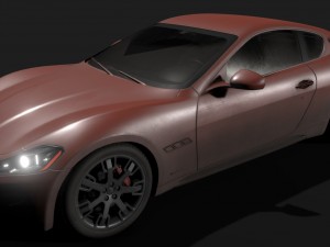 maserati gt Modèle 3D