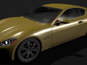 maserati gt Modèle 3D
