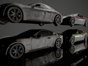maserati gt Modèle 3D