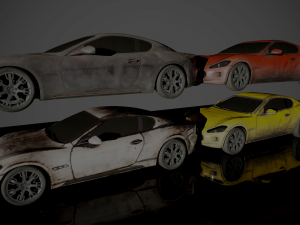 maserati gt Modèle 3D