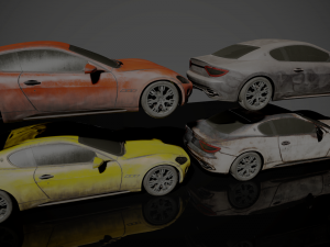 maserati gt Modèle 3D