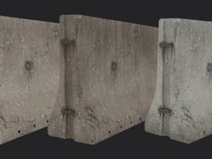 concrete block 3D Модель