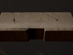 bloco de concreto Modelo 3D