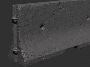concrete block 3D Модель