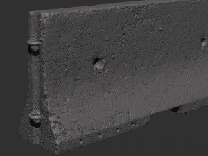 bloco de concreto Modelo 3D