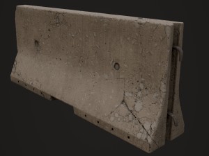concrete block 3D Модель
