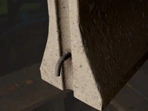 bloco de concreto Modelo 3D