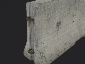 bloco de concreto Modelo 3D