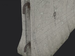 concrete block 3D Модель