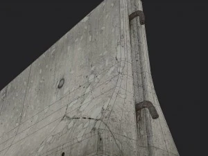 bloco de concreto Modelo 3D