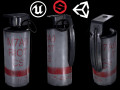 Smoke Grenade 3D Model