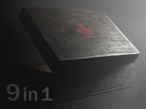 trousse de secours Modèle 3D