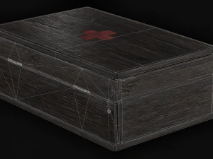 kit de primeiros socorros Modelo 3D