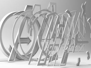 avengers age of ultron 3d logo 3D मॉडल