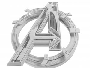 avengers age of ultron 3d logo 3D मॉडल