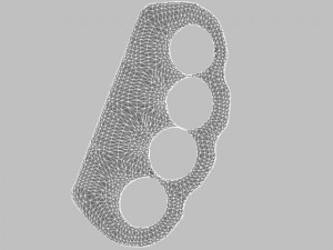 realistic brass knuckles 3D Model