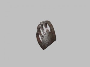 realistic brass knuckles 3D Model