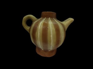photorealistic clay teapot Modelo 3D