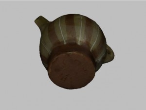 photorealistic clay teapot Modelo 3D
