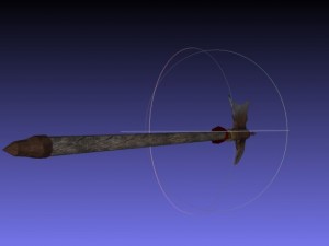 medieval halberd 3D Model