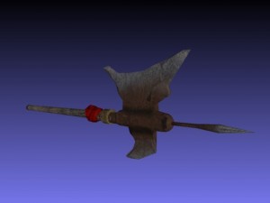 medieval halberd 3D Model