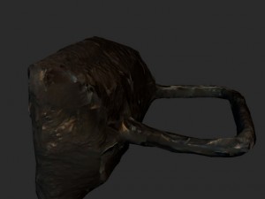 old rusty iron 3D Model