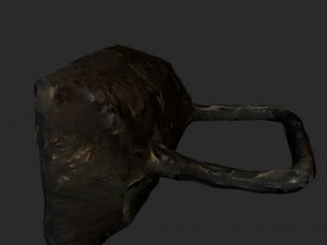 old rusty iron 3D Model