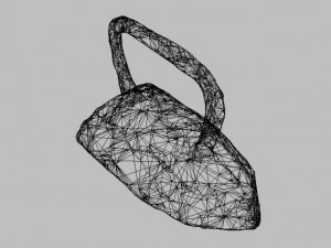 old rusty iron 3D Model