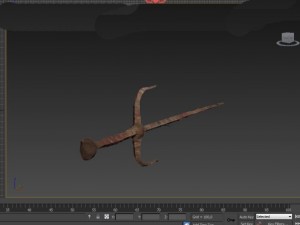 rusty sai 3D Model