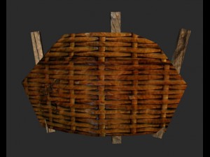 low poly set crew cannons Modelo 3D