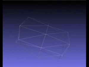 low poly set crew cannons 3D Model