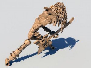 metal music guy 3D Model