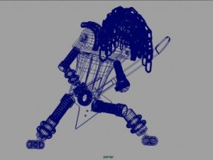 metal music guy 3D Model
