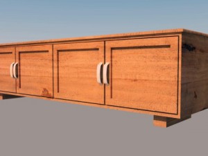 credenza Model 3D