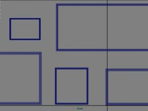 wooden picture frames 3D Model