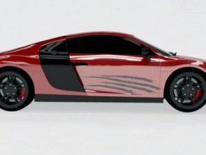 audi r8 Model 3D