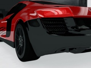 audi r8 Model 3D