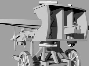 ballista- medieval 3Dモデル