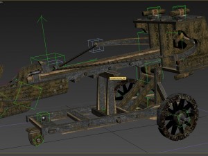 ballista- medieval 3Dモデル