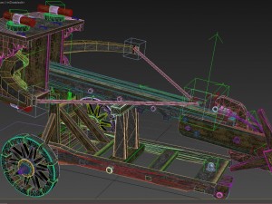 ballista- medieval 3Dモデル