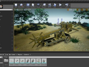 ballista- medieval 3Dモデル