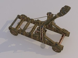 catapult-- medieval 3D Model