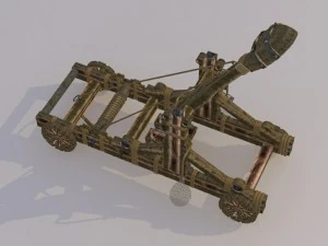 catapult-- medieval 3D Model