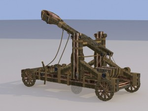 catapult-- medieval 3D Model