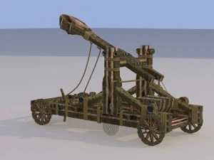 catapult-- medieval 3D Model