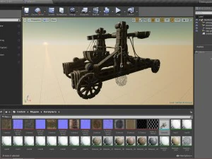 catapult-- medieval 3D Model