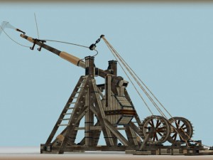 trebuchet 3D Model