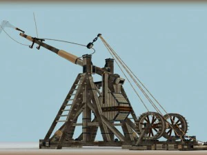 trebuchet 3D Model