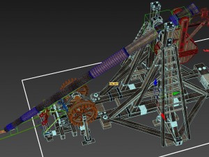 trebuchet 3D Model