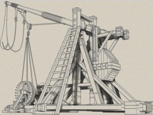 trebuchet 3D Model